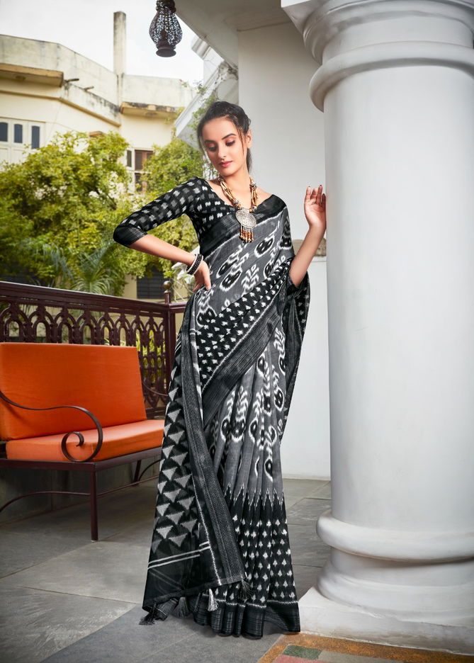 Shvetambar Black Patola Wholesale Designer Saree Catalog